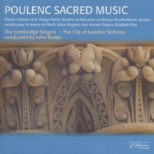 Poulenc: Sacred Music (The Cambridge Singers / Rutter), CD / Album Poulenc: Sacred Music (The Cambridge Singers / Rutter), CD / Album