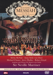 Handel's Messiah: 250th Anniversary Performance, DVD DVD Handel's Messiah: 250th Anniversary Performance, DVD DVD