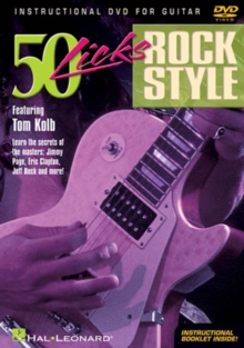 50 Licks: Rock Style Guitar, DVD DVD 50 Licks: Rock Style Guitar, DVD DVD