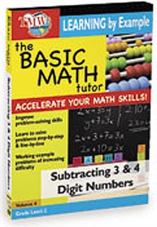The Basic Math Tutor: Subtracting 3 and 4 Digit Numbers, DVD The Basic Math Tutor: Subtracting 3 and 4 Digit Numbers, DVD