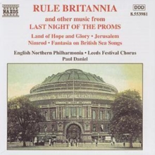 Rule Britannia and other music from Last Night Of The Proms, CD / Album Rule Britannia and other music from Last Night Of The Proms, CD / Album