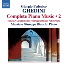 Giorgio Federico Ghedini: Complete Piano Music, CD / Album Giorgio Federico Ghedini: Complete Piano Music, CD / Album