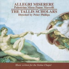 Allegri: Miserere/Palestrina: Missa Papae Marcelli, CD / Album Allegri: Miserere/Palestrina: Missa Papae Marcelli, CD / Album