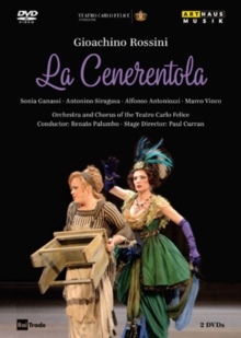 La Cenerentola: Teatro Carlo Felice (Palumbo), DVD La Cenerentola: Teatro Carlo Felice (Palumbo), DVD