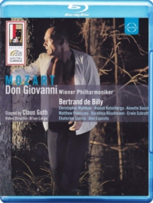 Don Giovanni: Salzburg Festival (De Billy), Blu-ray BluRay Don Giovanni: Salzburg Festival (De Billy), Blu-ray BluRay