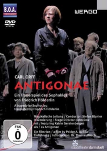 Antigonae: Darmstadt State Theatre (Blunier), DVD Antigonae: Darmstadt State Theatre (Blunier), DVD