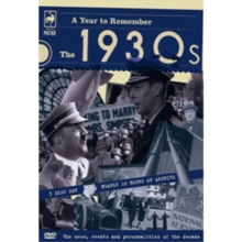 A Year to Remember: The 1930s, DVD A Year to Remember: The 1930s, DVD