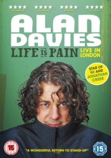 Alan Davies: Life Is Pain, DVD Alan Davies: Life Is Pain, DVD