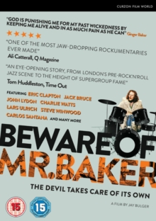 Beware of Mr. Baker, DVD Beware of Mr. Baker, DVD