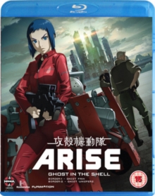 Ghost in the Shell Arise: Borders Parts 1 and 2, Blu-ray BluRay Ghost in the Shell Arise: Borders Parts 1 and 2, Blu-ray BluRay