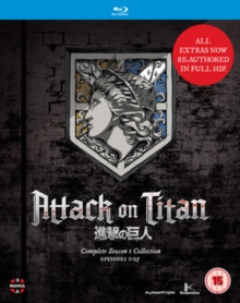 Attack On Titan: Complete Season One Collection, Blu-ray BluRay Attack On Titan: Complete Season One Collection, Blu-ray BluRay