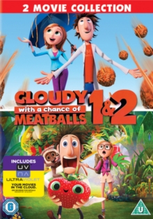 Cloudy With a Chance of Meatballs 1 and 2, DVD Cloudy With a Chance of Meatballs 1 and 2, DVD