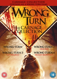 Wrong Turn 1-4, DVD DVD Wrong Turn 1-4, DVD DVD