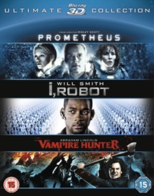 Prometheus/I, Robot/Abraham Lincoln - Vampire Hunter, Blu-ray BluRay Prometheus/I, Robot/Abraham Lincoln - Vampire Hunter, Blu-ray BluRay