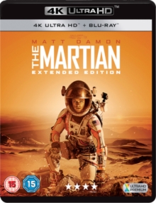 The Martian: Extended Edition, Blu-ray BluRay The Martian: Extended Edition, Blu-ray BluRay