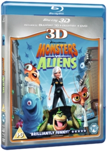 Monsters Vs Aliens, Blu-ray BluRay Monsters Vs Aliens, Blu-ray BluRay
