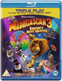 Madagascar 3 - Europe's Most Wanted, Blu-ray Madagascar 3 - Europe's Most Wanted, Blu-ray