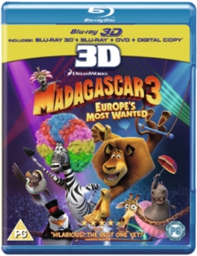 Madagascar 3 - Europe's Most Wanted, Blu-ray BluRay Madagascar 3 - Europe's Most Wanted, Blu-ray BluRay