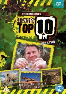 Steve Backshall's Deadly Top 10: Series 2, DVD Steve Backshall's Deadly Top 10: Series 2, DVD