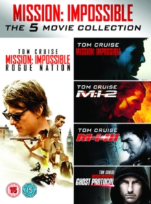 Mission Impossible 1-5, DVD DVD Mission Impossible 1-5, DVD DVD