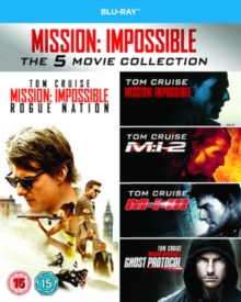 Mission Impossible 1-5, Blu-ray BluRay Mission Impossible 1-5, Blu-ray BluRay