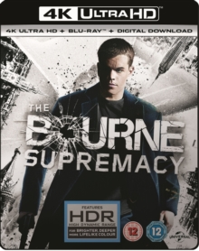 The Bourne Supremacy, Blu-ray BluRay The Bourne Supremacy, Blu-ray BluRay