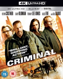Criminal, Blu-ray BluRay Criminal, Blu-ray BluRay