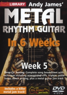 Andy James' Metal Rhythm Guitar in 6 Weeks: Week 5, DVD Andy James' Metal Rhythm Guitar in 6 Weeks: Week 5, DVD