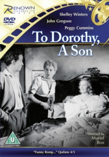 To Dorothy, a Son, DVD DVD To Dorothy, a Son, DVD DVD