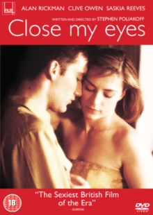Close My Eyes, DVD Close My Eyes, DVD