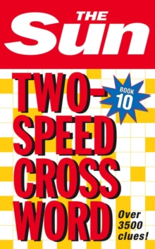 Sun Two-Speed Crossword Book 10, Paperback Book Sun Two-Speed Crossword Book 10, Paperback Book