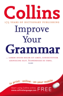 Collins Improve Your Grammar, Paperback Collins Improve Your Grammar, Paperback