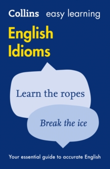 Easy Learning English Idioms, Paperback Book Easy Learning English Idioms, Paperback Book