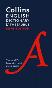 Collins Mini Dictionary & Thesaurus, Paperback Book Collins Mini Dictionary & Thesaurus, Paperback Book