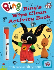 Bing's Wipe Clean Activity Book, Paperback Book Bing's Wipe Clean Activity Book, Paperback Book