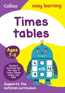 Times Tables Ages 7-11: New Edition, Paperback Book Times Tables Ages 7-11: New Edition, Paperback Book