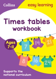 Times Tables Workbook Ages 7-11, Paperback Times Tables Workbook Ages 7-11, Paperback
