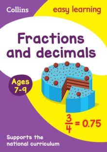 Fractions and Decimals Ages 7-9, Paperback Book Fractions and Decimals Ages 7-9, Paperback Book