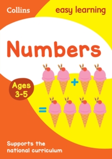 Numbers Ages 3-5, Paperback Book Numbers Ages 3-5, Paperback Book
