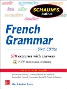 Schaums Outline of French Grammar 6/E, Paperback Book Schaums Outline of French Grammar 6/E, Paperback Book