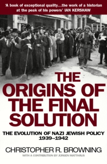 The Origins of the Final Solution, Paperback Book The Origins of the Final Solution, Paperback Book