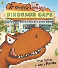 Trouble at the Dinosaur Cafe, Paperback Book Trouble at the Dinosaur Cafe, Paperback Book