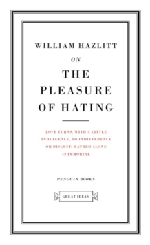 On the Pleasure of Hating, Paperback Book On the Pleasure of Hating, Paperback Book