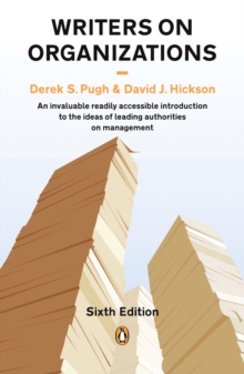 Writers on Organizations, Paperback Book Writers on Organizations, Paperback Book