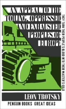 An Appeal to the Toiling, Oppressed and Exhausted Peoples of Europe, Paperback Book An Appeal to the Toiling, Oppressed and Exhausted Peoples of Europe, Paperback Book