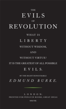 The Evils of Revolution, Paperback Book The Evils of Revolution, Paperback Book