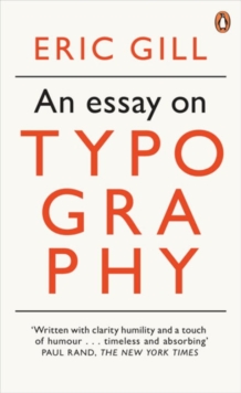 An Essay on Typography, Paperback Book An Essay on Typography, Paperback Book