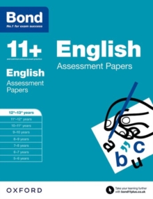 Bond 11+: English: Assessment Papers : 12-13 Years, Paperback Bond 11+: English: Assessment Papers : 12-13 Years, Paperback
