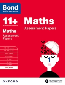 Bond 11+: Maths: Assessment Papers : 5-6 Years, Paperback Bond 11+: Maths: Assessment Papers : 5-6 Years, Paperback