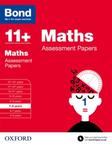 Bond 11+: Maths: Assessment Papers : 7-8 Years, Paperback Book Bond 11+: Maths: Assessment Papers : 7-8 Years, Paperback Book